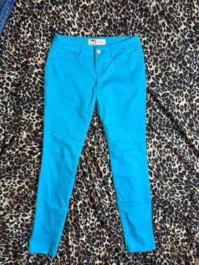 Y2K scene queen low rise core bright coloured jeans